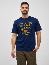 GAP New York City Tricou GAP | Albastru | Bărbați | S