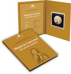 Casa de Monede Dimitrie Cantemir - piesă comemorativă înnobilată cu aur pur și colorată parțial