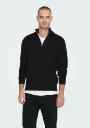 ONLY & SONS Sweater 22023210 Fekete Regular Fit (22023210)