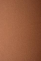 Favini Hârtie decorativă colorată texturată Prisma 220g Cioccolato maro buc. 10A4