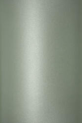  Hârtie decorativă colorată metalizată Sirio Pearl 300g Sage verde buc. 10A4