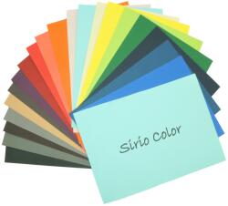  Hârtie decorativă colorată simplă Sirio Color 115g mix 20x5 buc. 100A4