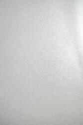 Hârtie decorativă colorată metalizată Aster Metallic 250g White Sequins alb 70x100 R125 1 buc