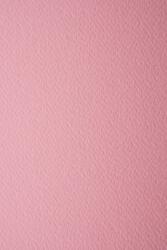 Favini Hârtie decorativă colorată texturată Prisma 220g Rosa roz deschis buc. 10A4