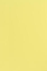 Hârtie decorativă colorată simplă Popset Dry toner 240g Citrus Yellow galben buc. 10A4