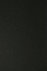 Fedrigoni Hârtie decorativă colorată cu dungi texturate Nettuno 215g Nero negru 72x101 R125 1 buc