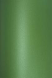  Hârtie decorativă colorată metalizată Aster Metallic 280g Green verde închis buc. 10A4