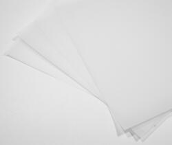 Hârtie decorativă transparentă netedă hârtie carbon Golden Star 100g Extra White alb buc. 10A5