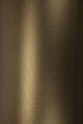 Favini Hârtie decorativă colorată metalizată Majestic 250g Medal Bronze maro buc. 10A4
