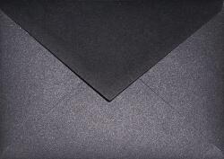  Plicuri perlă decorativă metalizată C6 11, 4x16, 2 NK Aster Metallic Black Cooper negru cu pete de cupru 120g