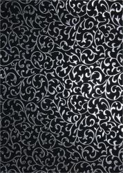 Hârtie decorativă neagru - dantelă argintie 56x76 1 buc