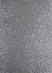 Hârtie decorativă metalizată gri inchis - solzi 56x76 1 buc