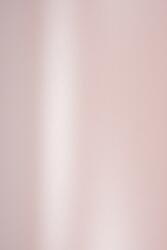 Favini Hârtie decorativă colorată metalizată Majestic 120g Petal roz buc. 10A4