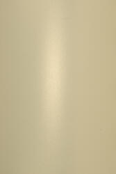  Hârtie decorativă colorată metalizată Aster Metallic 250g Gold Ivory Sea vanilie 71x100 R125 1 buc