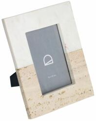 Kave Home Fehér bézs márvány képkeret Kave Home Uria 23 x 18 cm (LF-AA7310PR05)