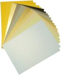 Set de hârtii decorative colorate galben buc. 20A4