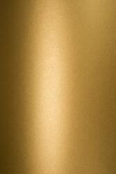 Hârtie decorativă colorată metalizată Stardream 285g Antique Gold auriu inchis buc. 10A4