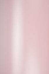 Hârtie decorativă colorată metalizată Majestic 120g Petal roz buc. 10A5