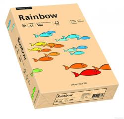 Hârtie decorativă colorată simplă Rainbow 80g R40 somon buc. 500A4