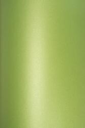 Fedrigoni Hârtie decorativă colorată metalizată Cocktail 120g Mojito verde buc. 10A4