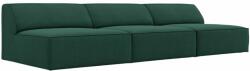 Micadoni Zöld szövet háromszemélyes kanapé MICADONI Jodie 240 cm (MIC_3SO_78_F1_JODIE2)