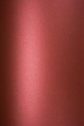 Hârtie decorativă colorată metalizată Stardream 285g Antique Mars burgundy 72x102 1 buc