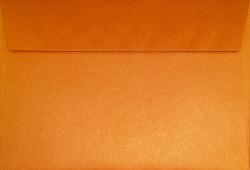 Fedrigoni Plicuri perlă decorativă metalizată C5 16, 2x22, 9 HK Sirio Orange Glow portocaliu 125g