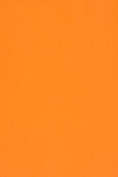 Hârtie decorativă colorată simplă Burano 250g Arancio Trop B56 portocaliu buc. 10A5