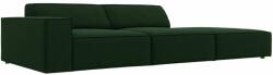 Micadoni Palack zöld bársony háromszemélyes kanapé MICADONI Jodie 262 cm, jobb (MIC_3SOR_51_F1_JODIE3)