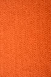 Favini Hârtie decorativă colorată texturată Prisma 220g Mandarino portocaliu buc. 10A4