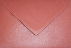  Plicuri perlă decorativă metalizată B6 12, 5x17, 5 NK Aster Metallic Ruby roșu 120g