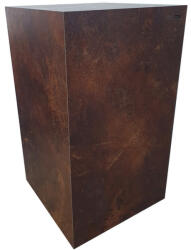 Marco Barotti Sötétbarna fából készült asztal Ruggine Marco Barotti 60 cm (RUGGINE_1)