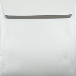 Netuno Plicuri perlă decorativă metalizată pătrate K4 17x17 HK Majestic Marble White alb 120g