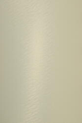 Hârtie decorativă colorată metalizată Aster Metallic 250g Gold Ivory Sea vanilie buc. 10A4