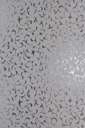 Hârtie decorativă metalizată argint - dantelă argintie 56x76 1 buc