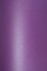 Fedrigoni Hârtie decorativă colorată metalizată Cocktail 290g Purple Rain violet buc. 10A4
