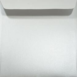 Netuno Plicuri perlă decorativă metalizată pătrate K4 15, 6x15, 6 NK Majestic Marble White alb 120g