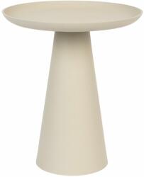 White Label Bézs fém oldalasztal WLL RINGAR 39, 5 cm (2300288)