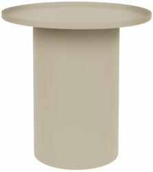White Label Krémfehér matt fém oldalasztal WLL SVERRE 45, 5 cm (2300300)