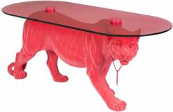 Bold Monkey Rózsaszín üveg dohányzóasztal Bold Monkey Dope As Hell 90 x 40 cm (BM23032)