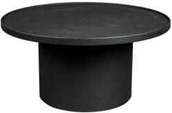 Dutchbone Fekete fém kerek dohányzóasztal DUTCHBONE WINSTON 70 cm (2300265)
