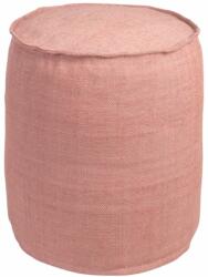 Kave Home Rózsaszín szövet puff Kave Home Isaura 40 cm (LF-LH0873J86)