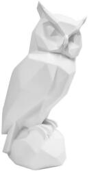 Time for home Fehér origami bagoly dekoratív figura (PT3510WH)