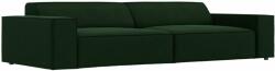 Micadoni Palack zöld bársony háromszemélyes kanapé MICADONI Jodie 204 cm (MIC_3S_51_F1_JODIE3)