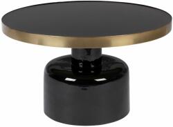 Zuiver Fekete fém dohányzóasztal ZUIVER GLAM 60 cm (2300282)