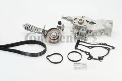 Continental Ctam Pompa apa + Set curea transmisie cu caneluri CONTINENTAL CTAM 5PK1397WP1 (5PK1397WP1) - automobilus