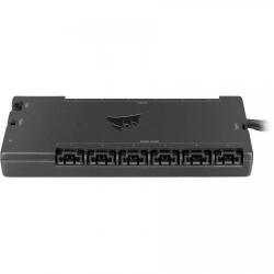Corsair iCUE COMMANDER CORE XT Smart RGB Lighting and Fan Speed Controller, Fan Headers Six, RGB Channels Seven, Max RGB devices per controller: Twelve (requires CORSAIR RGB LED Hub to connect six (6) (CL-901