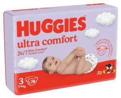 Huggies Ultra Comfort 3 5-9 kg 78 buc