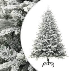 vidaXL Műkarácsonyfa pelyhes hóval 150 cm 328493