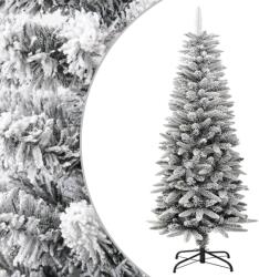 vidaXL Műkarácsonyfa pelyhes hóval 120 cm 345193